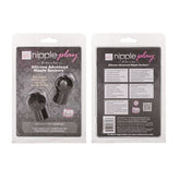 Advanced Silicone Nipple Suckers for Intense Sensual Play Black Nipple Suckers